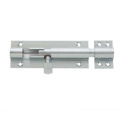 Frelan Heavy straight barrel bolts Satin Chrome 102mm J1001SC-4