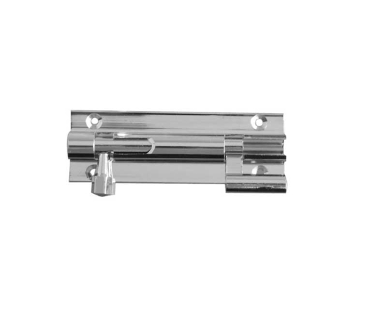 Frelan Necked barrel bolts Polished Chrome 75mm J1002CD