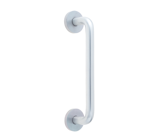 Frelan Aluminium SAA D handle on rose 305mm J1057