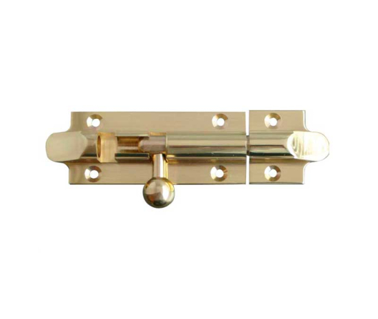 Frelan J1101 Straight Bell shaped bolts 150mm J1101-6PB Polished Brass