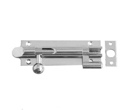 Frelan J1102 Necked Bell shape barrel bolts 102mm J1102-4PC Polished Chrome