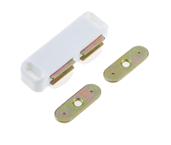 Frelan J1412 Magnetic catches 42X18mm J1412A White