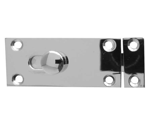 Frelan J1414 Bathroom slide bolt 63mm J1414PC Polished Chrome