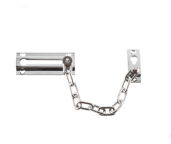 Frelan Security Door Chain 200mm J3001PC Polished Chrome