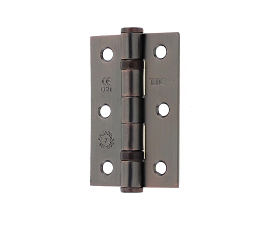 Frelan Grade 7 Steel Ball Bearing Hinges 76x50x2.2mm 76mm J8502BR Bronze