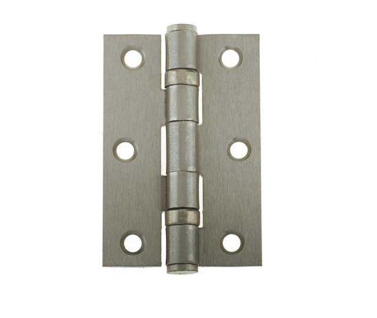 Frelan Grade 7 Steel Ball Bearing Hinges 76x50x2.2mm 76mm J8502SN Satin Nickel