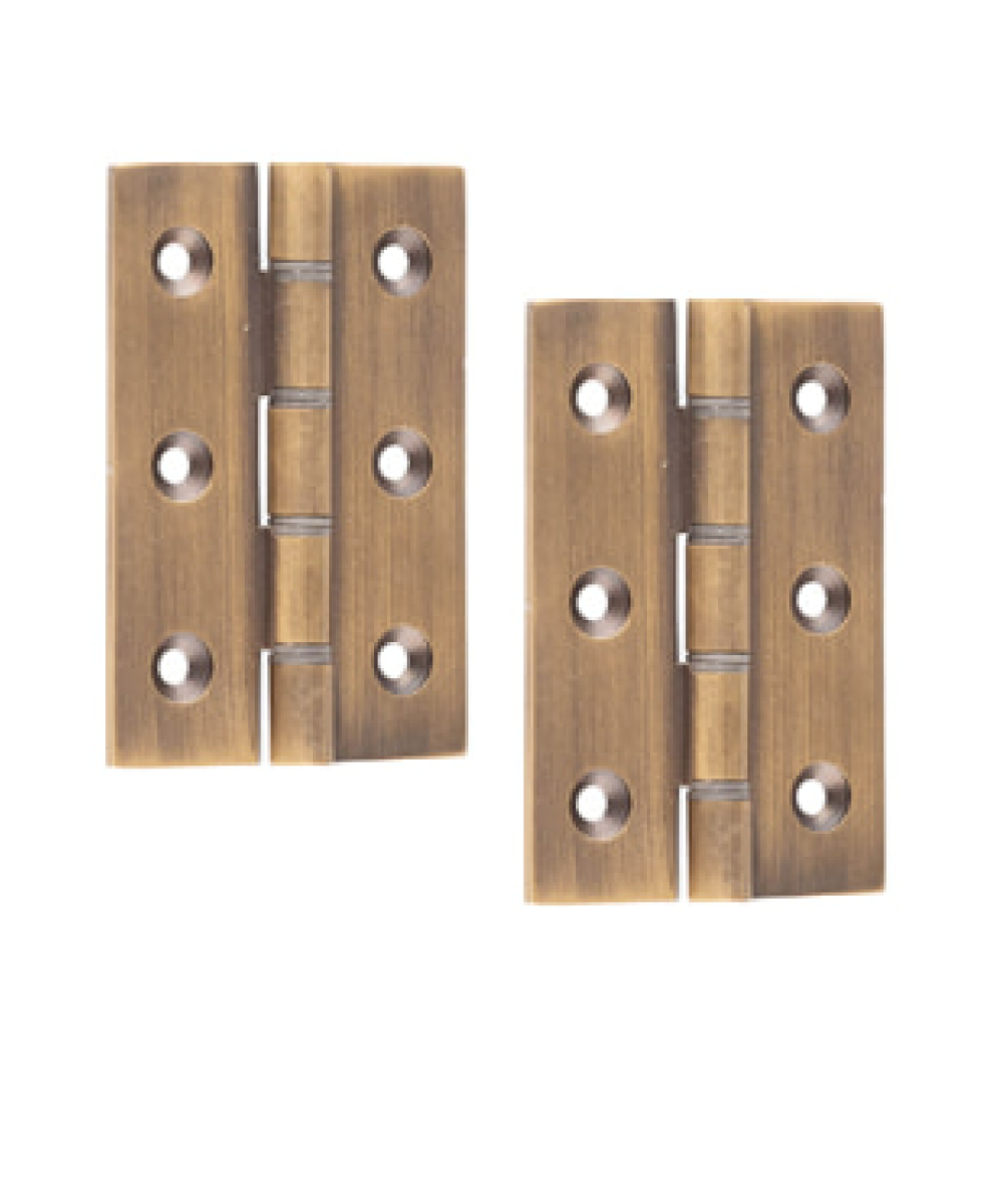 Frelan Double Phosphor Bronze Washered Hinge J9017AB Antique Brass