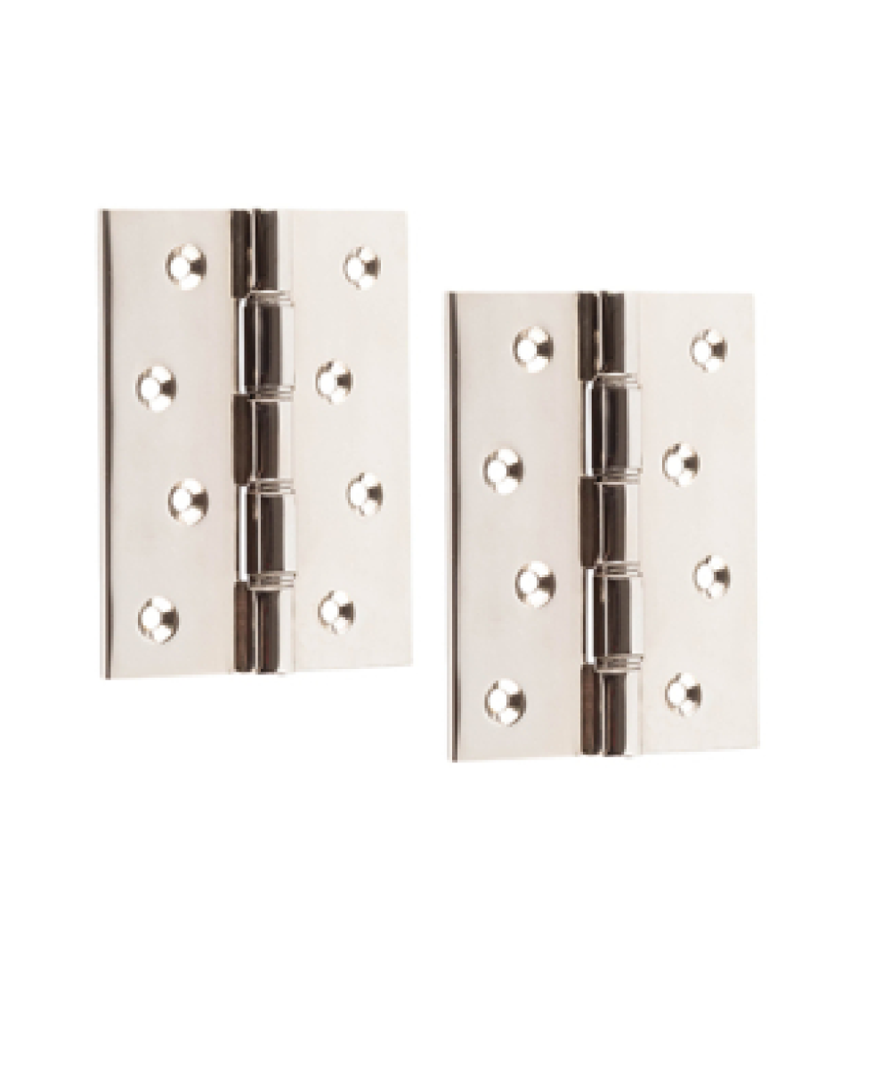 Frelan Double Phosphor Bronze Washered Hinge 102mm J9019PN Polished Nickel