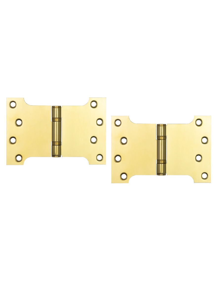 Brass Finish Parliament Ball Bearing Hinge 6