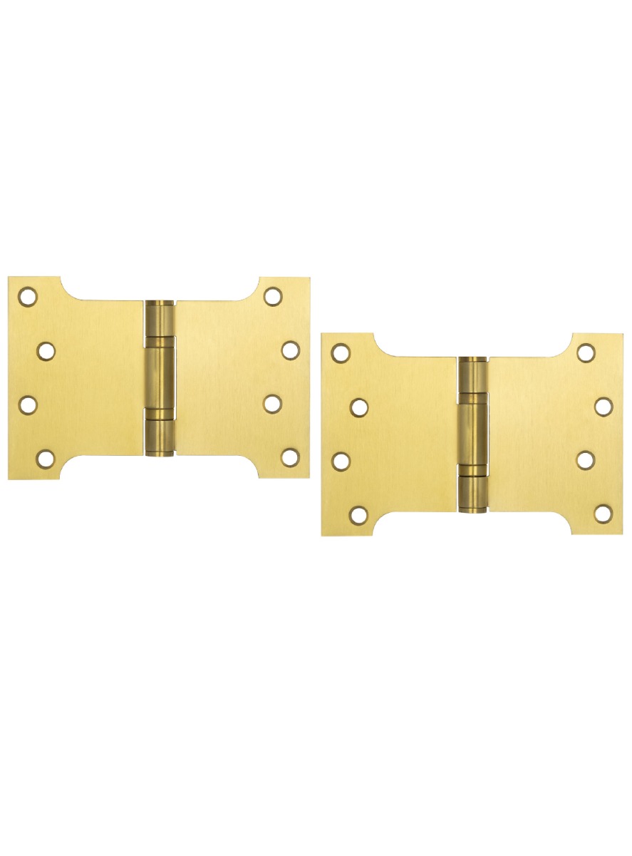 Satin Brass Parliament Ball Bearing Hinge 6
