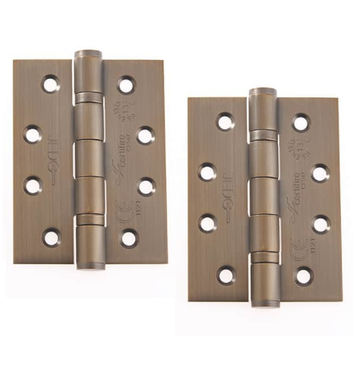 Frelan Grade 13 Ball Bearing Hinge 102x76x3mm 102mm J9500AB Antique Brass