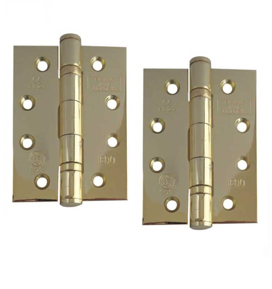 Frelan Grade 13 Ball Bearing Hinge 102x76x3mm 102mm J9500EB Electro Brass