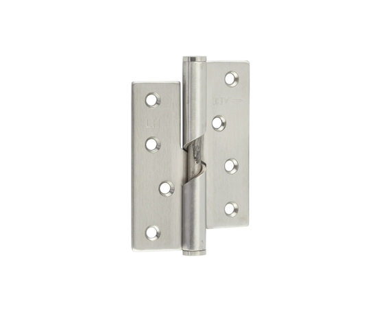Frelan SS Rising Butt Hinge Left Hand 102x76x3mm Satin Stainless Steel 102mm J9510LHSSS
