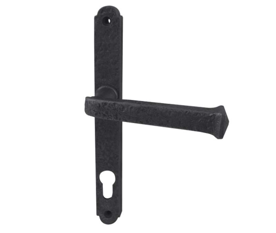 Frelan PVCu Door Furniture 240mm JAB700 Black