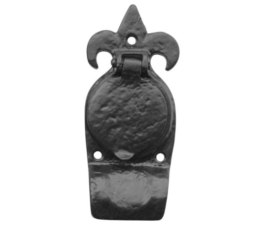 Frelan Fleur de Lys Cylinder Cover 123mm JAB9 Black