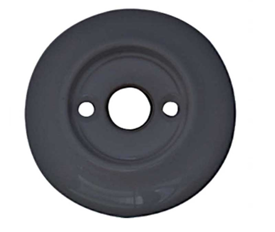 Frelan Replacement Roses for Porcelain Door Knobs Black 60mm JC60RBL