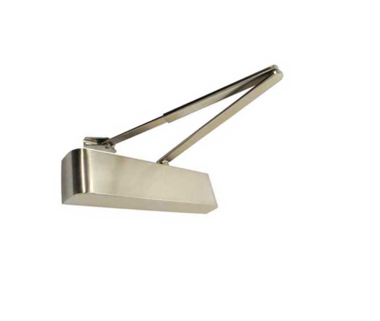 Frelan Contract Door Control with Matching Arms Satin Nickel en-2-4 JD200SN Satin Nickel