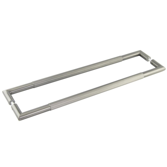 Frelan GM Mitred linear knurled Pull handle 600x25mm B/B 316g PVD JGM15