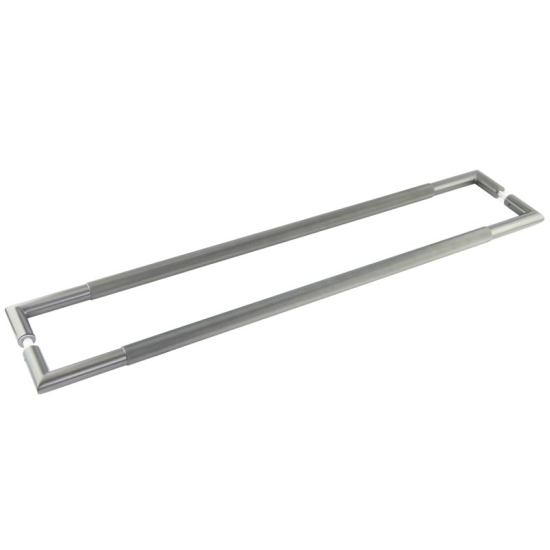 Frelan MB Mitred diamond knurled Pull handle 800x25mm B/B 316g PVD JGM20
