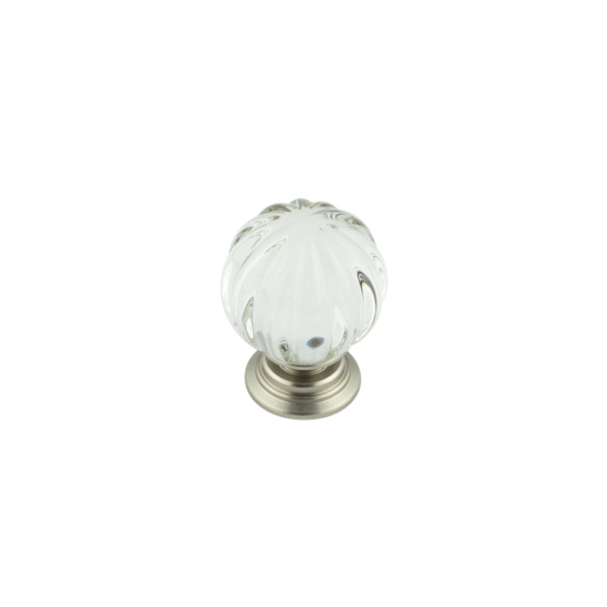 Jedo Pumpkin Ball Cupboard Knob 25mm SN Satin Nickel JH4152-25SN
