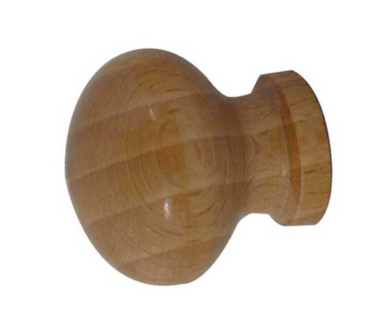 Frelan Varnished wooden knob 30mm JKA30A Oak