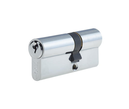 Frelan Euro offset double cylinder 40mm JL-4050EPDPC Polished Chrome