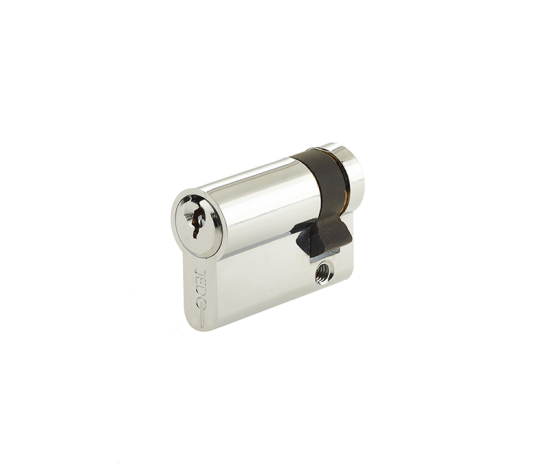 Frelan Euro profile single cylinders 40mm JL-40EPSPC Polished Chrome