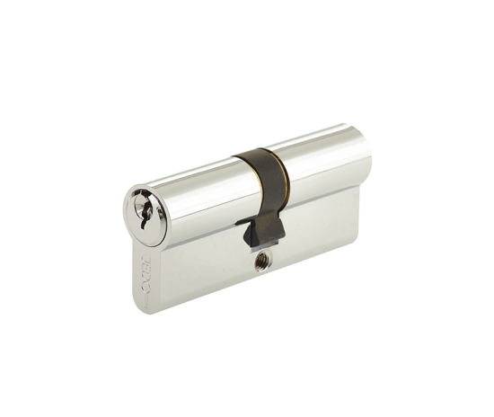 Frelan Euro profile double cylinder Keyed alike 80mm JL-80EPDPC-KA Polished Chrome