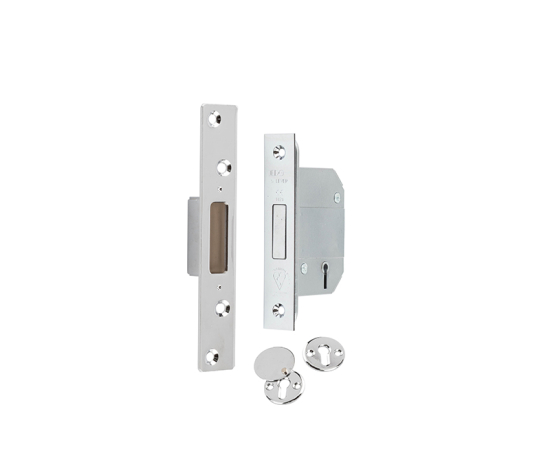 Frelan BS3621 dead lock 76mm JL-BSD76PC Polished Chrome