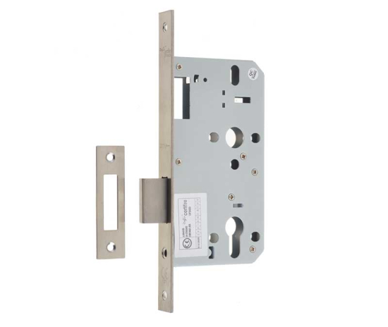 Frelan 78MM DIN Locks 60mm backset JL-DD60SSS Satin Stainless Steel