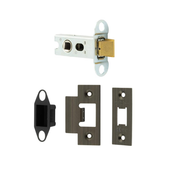 Frelan 64mm AB Heavy duty tubular latch JL-HDT64AB Antique Brass