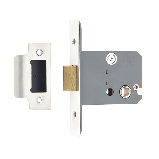 Frelan JL1041 76mm Box case mortice latch 76mm JL1041SSS Satin Stainless Steel