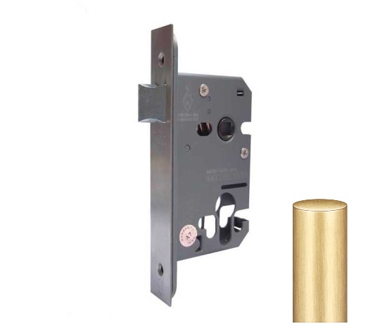 Frelan JL1080 65mm Full case mortice latch 65mmm JL1080PVD