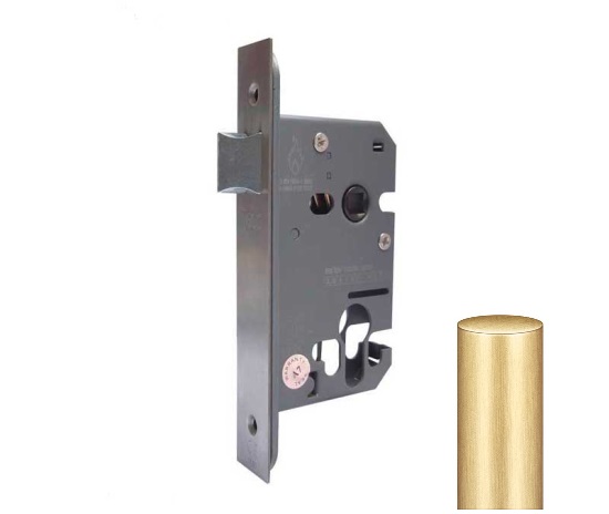Frelan JL1081 76mm Full case mortice latch 76mm JL1081PVD