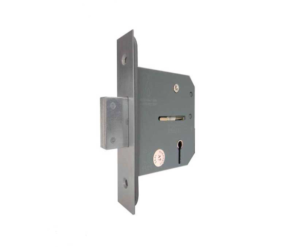 Frelan 3 Lever deadlocks 76mm JL1093SC Satin Chrome