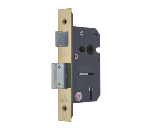 Frelan JL136PVD 76mm 5 lever sashlock 76mm JL136PVD PVD Brass