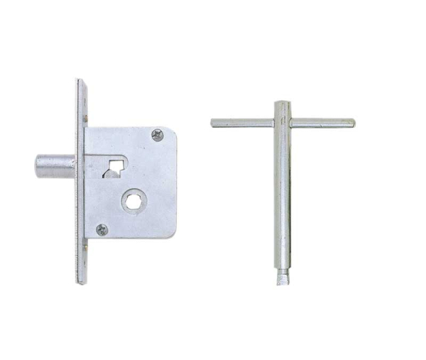 Frelan JL195NP Mortice Budget lock & key 60mm JL195NP Nickel Plated