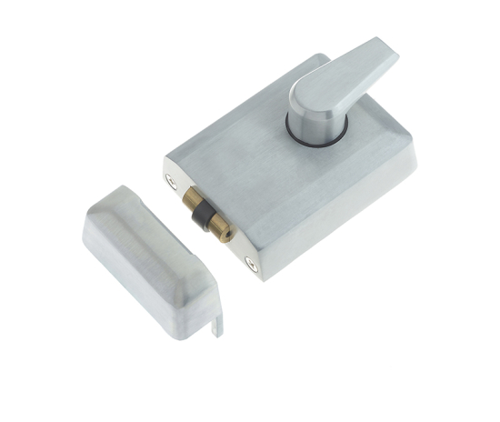 Frelan JL5011 Rollerbolt nightlatch 90mm JL5011SC Satin Chrome