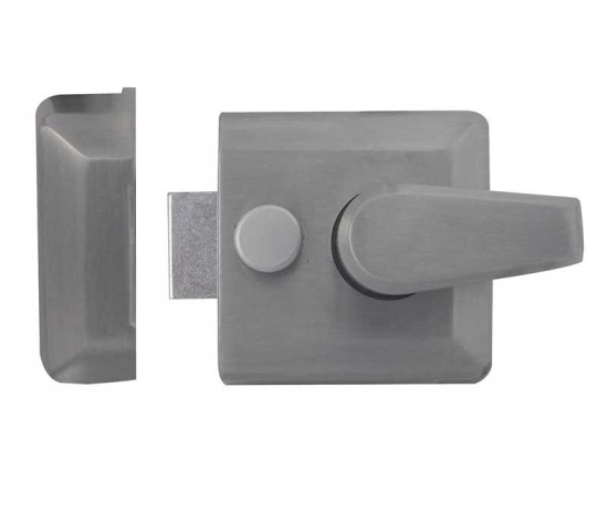Frelan JL5031 Narrow stile nightlatch 66mm JL5031SC Satin Chrome