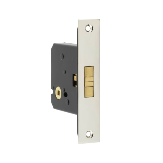 Frelan Sliding Door Bathroom Lock JL840PC Polished Chrome