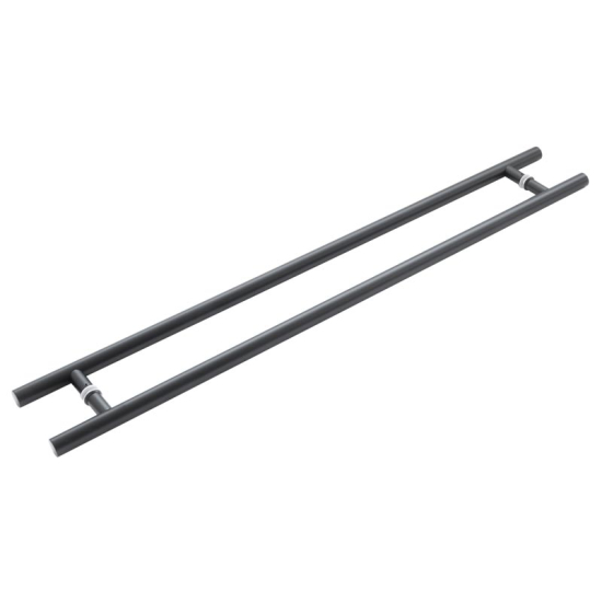 Frelan 1200x32x1000mm MB B/B pull handle grade 316 JMB521C Matt Black