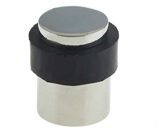Frelan JPS06 PSS Floor mounted door stop 40mm JPS06 Polished Stainless Steel