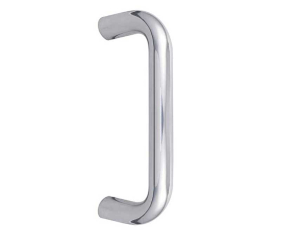 Frelan 19mm D Handle Grade 304With Bolt Through 150mm JPS119A Polished Stainless Steel