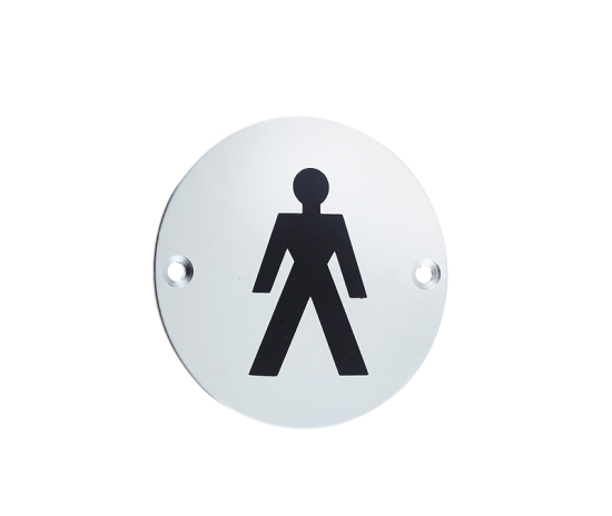 Frelan JS102 Male pictogram 75mm JS102SAA