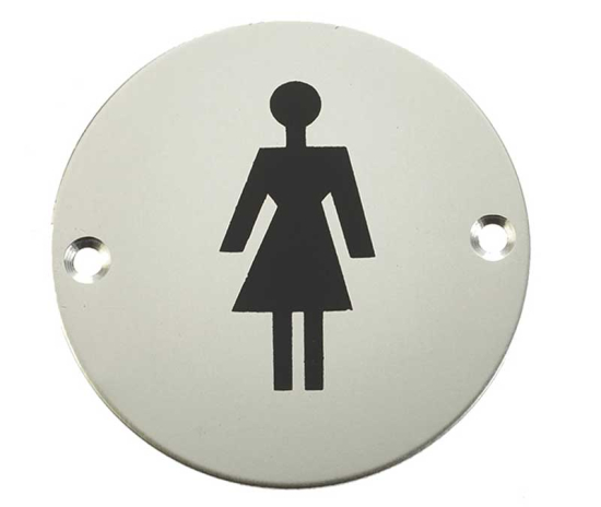 Frelan JS103 Female pictogram 75mm JS103SAA