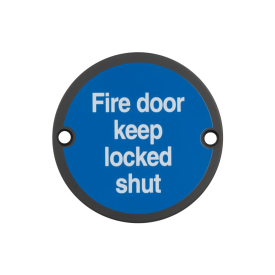Frelan Stainless Steel Stainless Steel Fire Door Keep Locked Shut