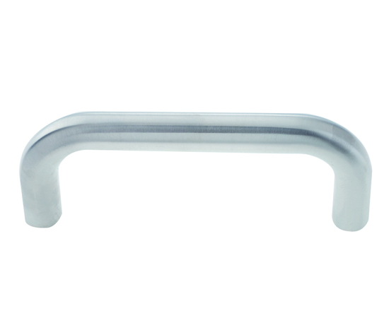 Frelan 19mm D Handle Grade 304With Bolt Through 425mm JSS119D Satin Stainless Steel