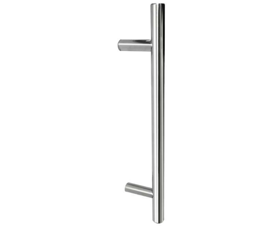 Frelan JSS219 SSS 19mm guardsman Handle with Bolt Through 1000mm JSS219C Satin Stainless Steel
