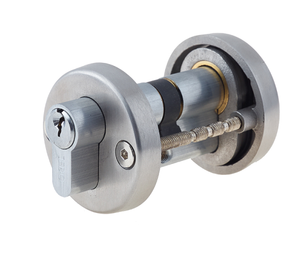 Frelan SSS Armoured escutcheon JSS23 Satin Stainless Steel