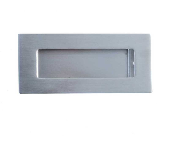 Frelan JSS428B sss rectangular flush pull 100mm JSS428B Satin Stainless Steel